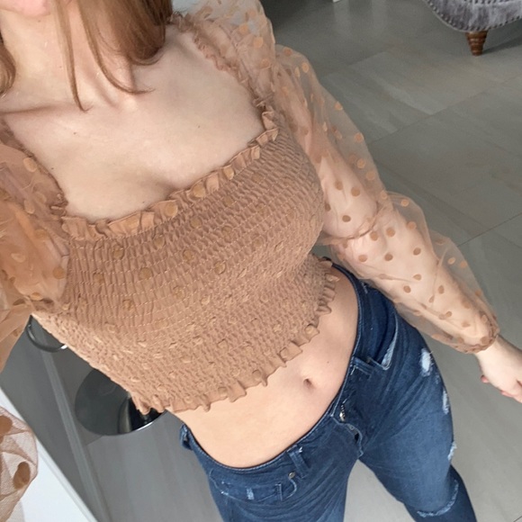 Polka dot Crop - Picture 7 of 8